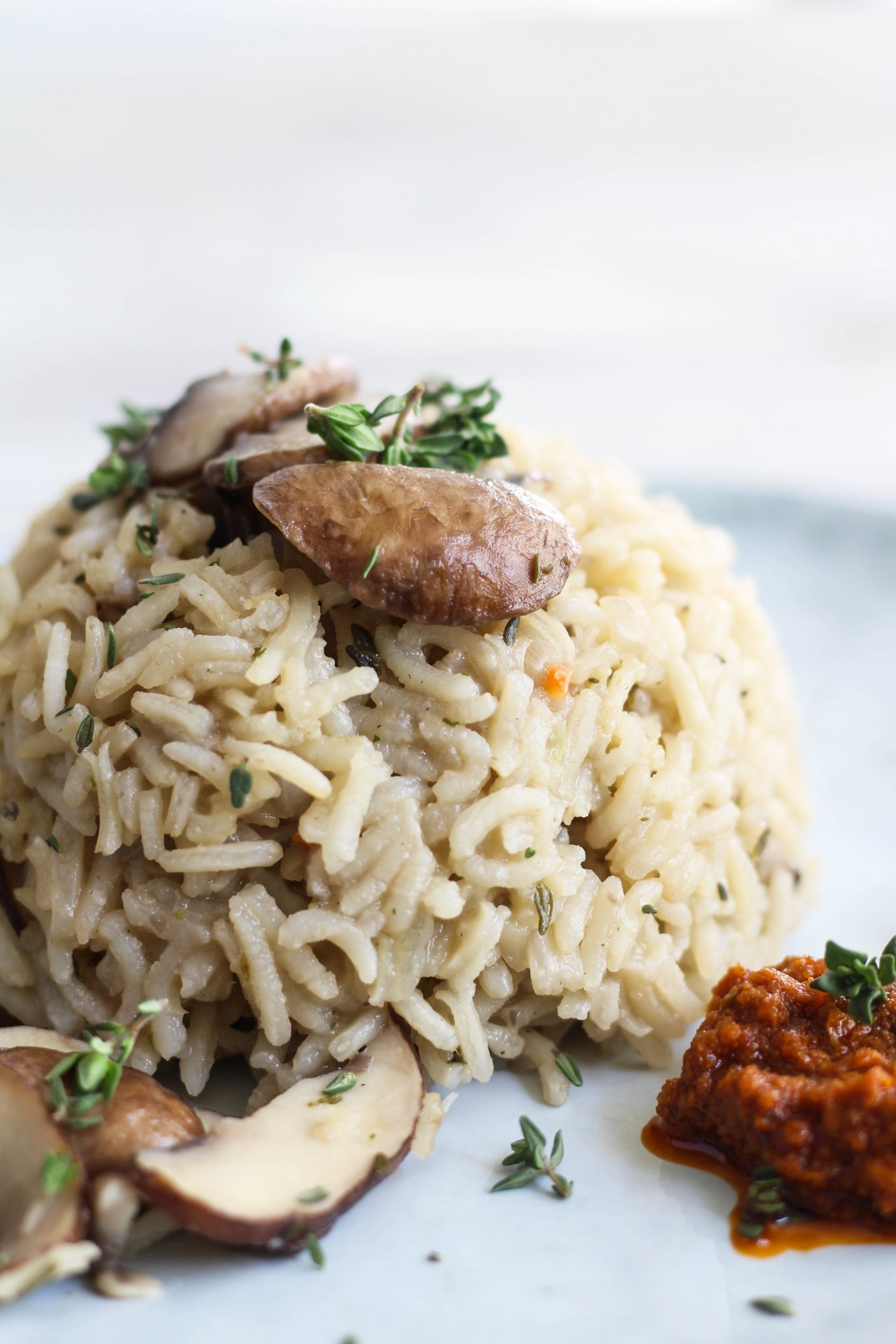 veganes Risotto mit Pilzen by somegreenlife food blog